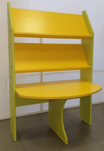 Витрина книжная 1-но сторонняя (со столом)