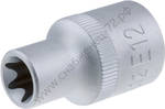 Короткая торцевая головка E-star 1/2", 12 мм, СТАНКОИМПОРТ, CS-12.13.12