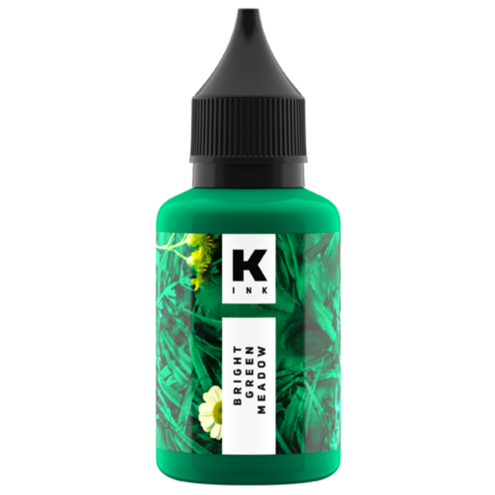 Ярко-Зеленый Луговой КРАСКА Tattoo Ink