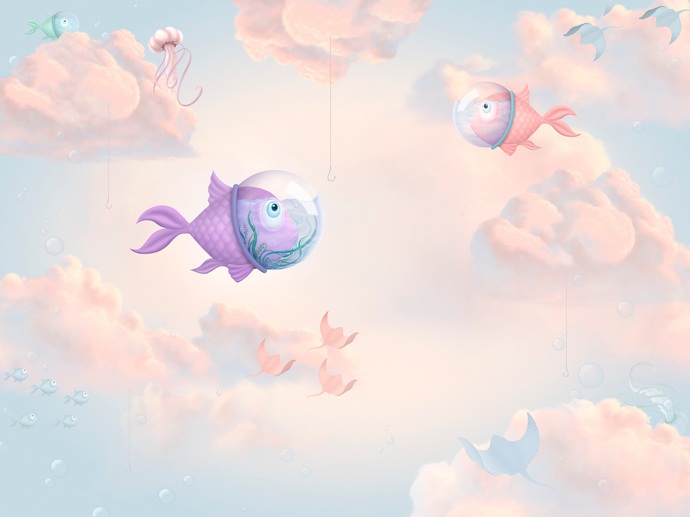 Дизайнерские обои Wall Street Fly Dream