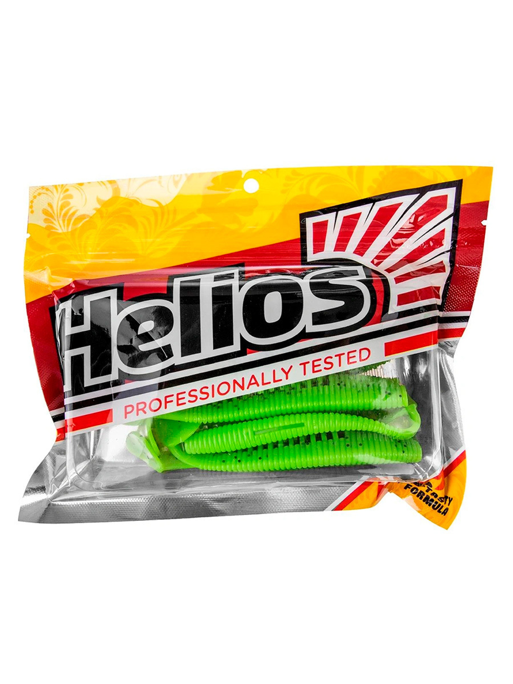 Виброхвост Helios Varuna 4,33"/11см Red Lemon 7шт. (HS-35-050)