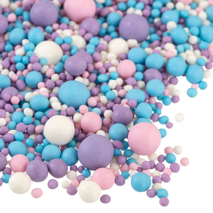 Драже зерн в глаз жемчугМАТОВ(роз, сирен, голуб.белоснеж) 087 50гр, Годен24Мес