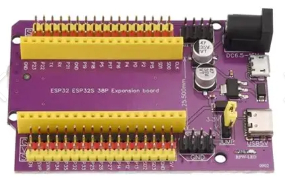 ESP32 38pin плата расширения (expansion board)