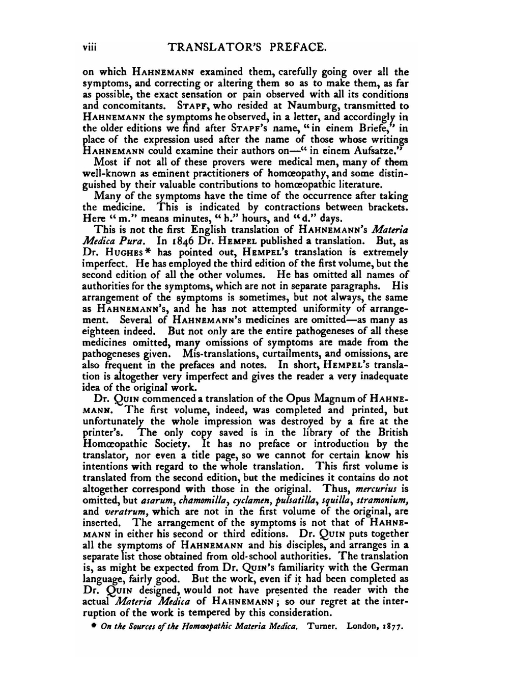 Materia Medica Pura. Volume 1 | Samuel Hahnemann