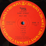 Виниловая пластинка Billy Joel ‎– 52nd Street LP