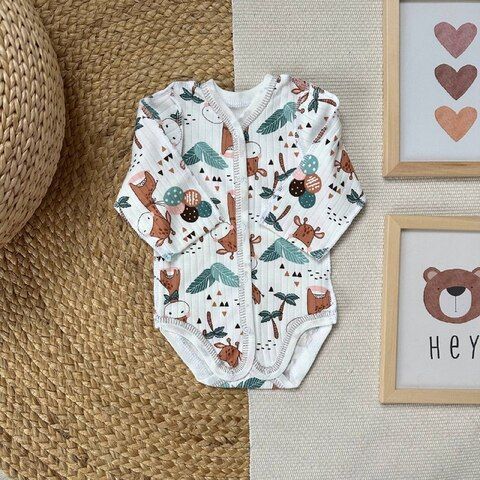 Комбинезон слип в рубчик