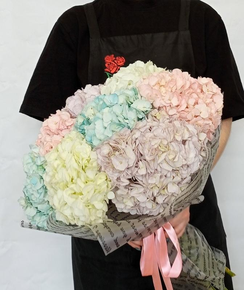 Букет гортензий Шик