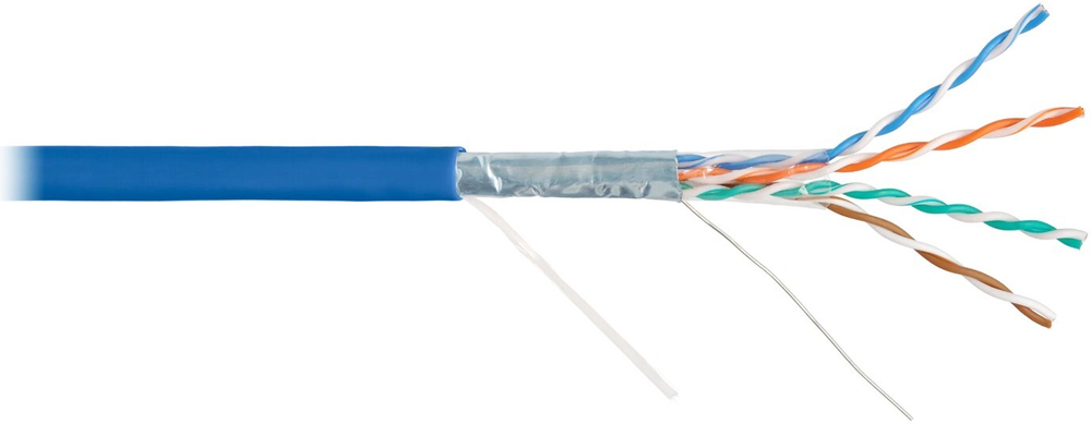 Кабель витая пара F/UTP 5e кат. 4 пары NIKOMAX NMC 9200C-BL