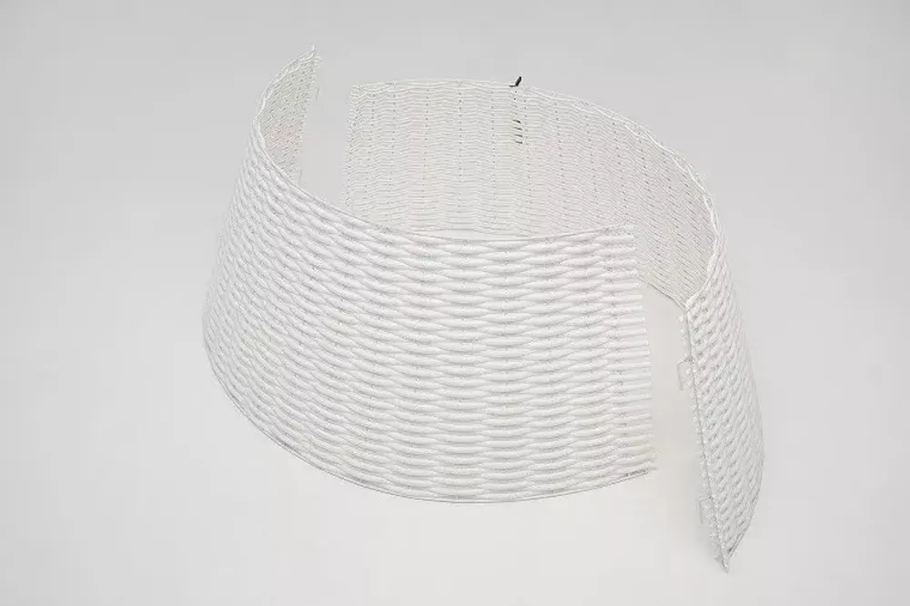 Корзина под елку, разборная "Палермо" белая