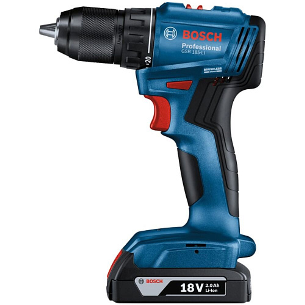 Аккумуляторная дрель-шуруповерт Bosch GSR 185-LI 0.601.9K3.005 (0016258808)