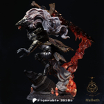 Маликет Чёрный Клинок елден ринг Фигурка Maliketh, the Black Blade Elden Ring