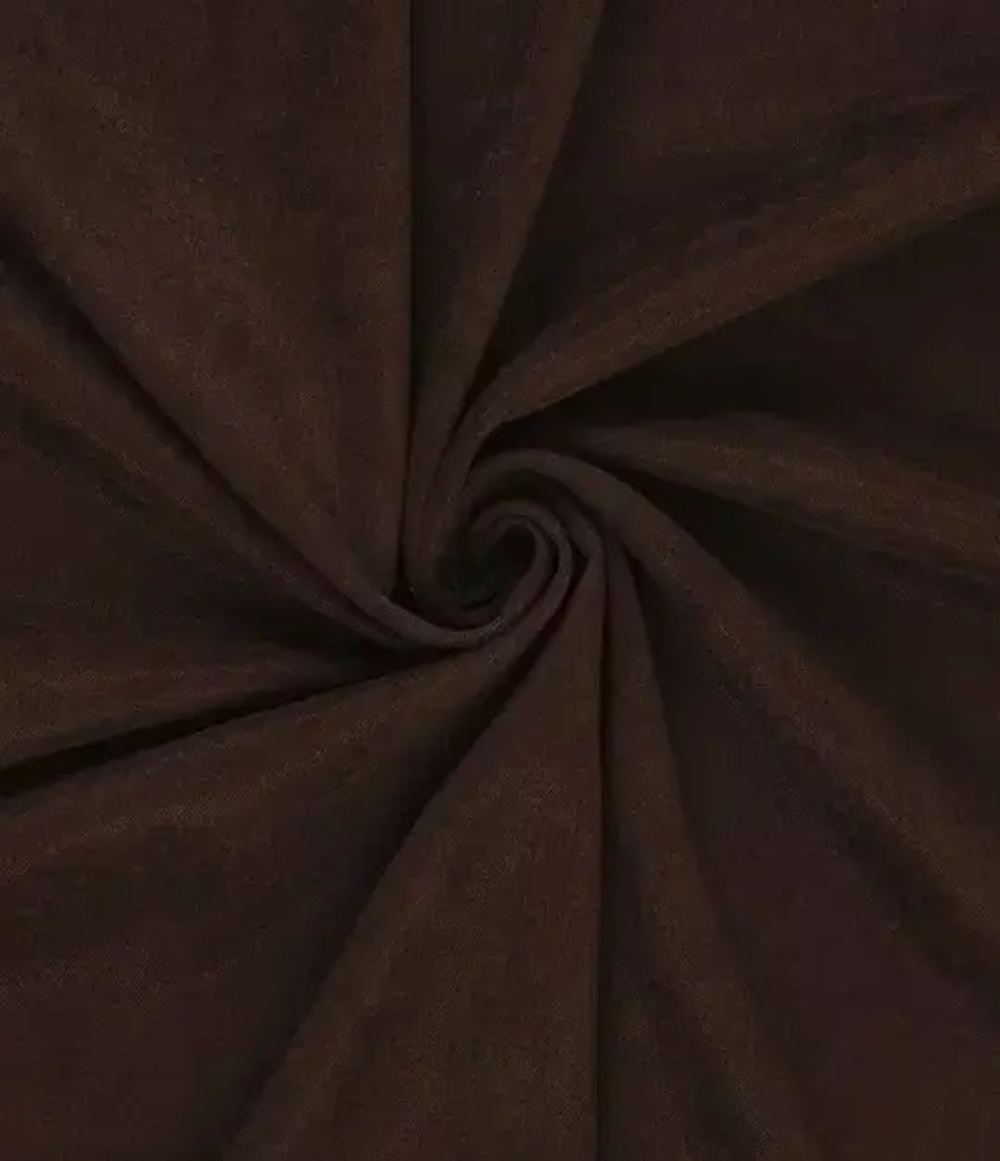 Ткань "Канвас" шоколад