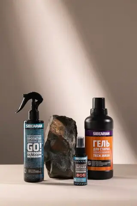 Подарочный набор для ухода за мембранной одеждой, снаряжением и обувью SIBEARIAN ALPINE SET