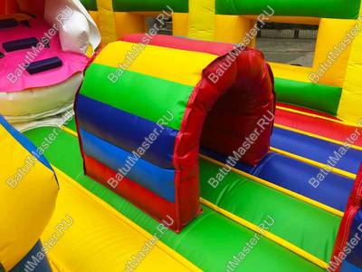 Коммерческий надувной батут Сафари-Тигр с принт печатью