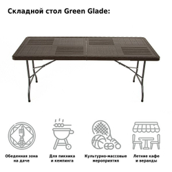 Стол складной F180