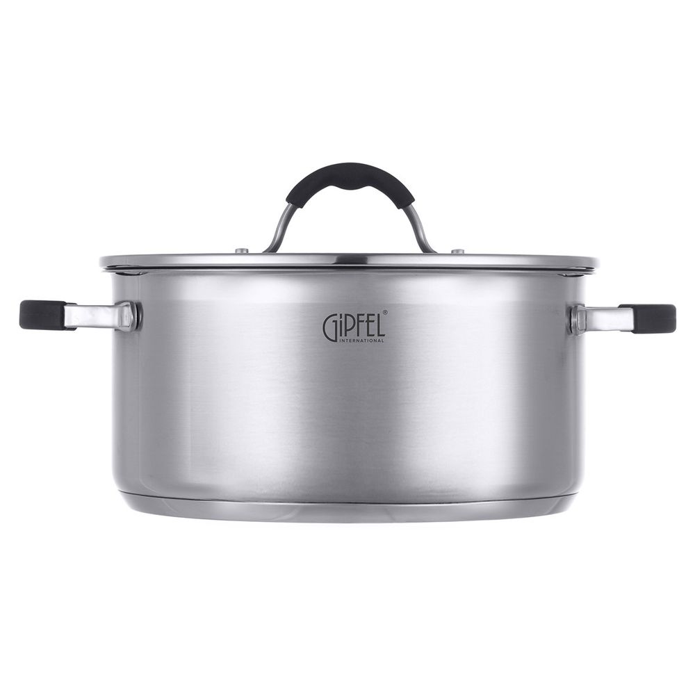 Кастрюля из нержавеющей стали Gipfel Metropole 1735 24 см/4,5 л