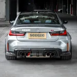 Карбоновый диффузор заднего бампера для BMW M3 G80/G81 2020+ / M4 G82/G83 2021+ БМВ