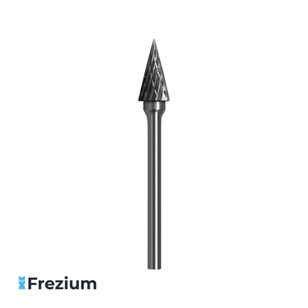 Борфреза по металлу (6,35x3x14x49; Форма M)