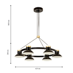 Подвесной светодиодный светильник Favourite TATTI 4516-6P