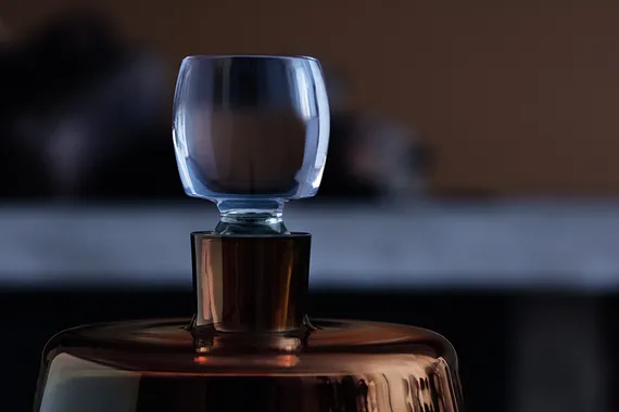 Набор для виски whisky club, коричневый, 5 пред.