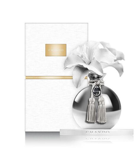 White Lily, ароматический диффузор с необычными палочками, Chando