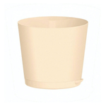 Горшок для цветов "Oregano" D100 мм, 0,5л с прикорневым поливом (светло-бежевый)