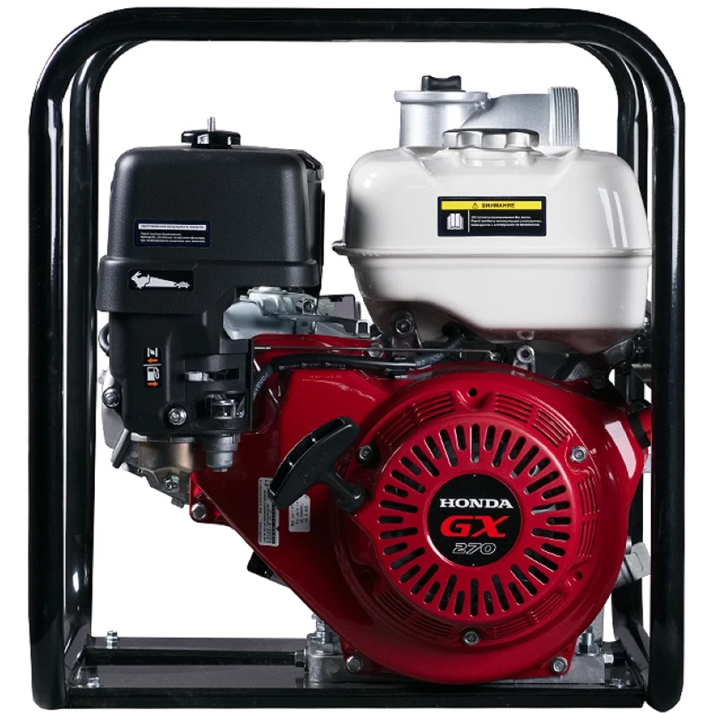 FUBAG PTH 1600 мотопомпа бензиновая (Honda) 8.4 л.с, 1600 л/мин, диаметр 100 мм, 646271