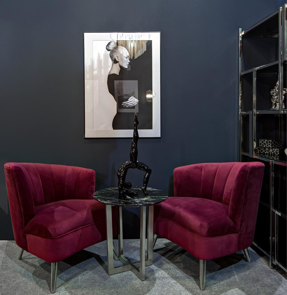 Стол журнальный Garda Decor Nero 33FS-ET2029-BS