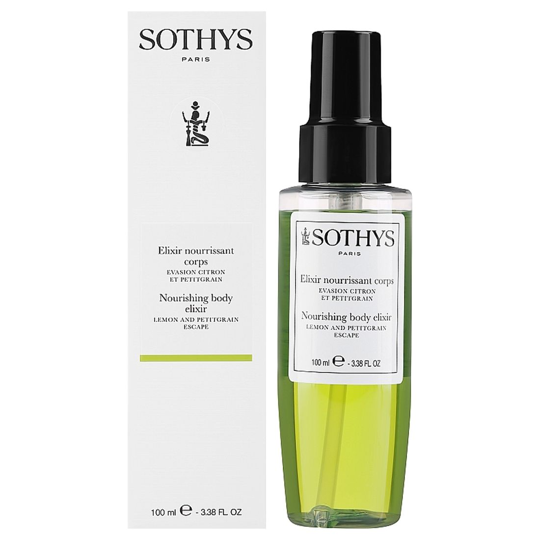 Насыщенный эликсир для тела SOTHYS Nourishing Body Elixir Lemon 100мл
