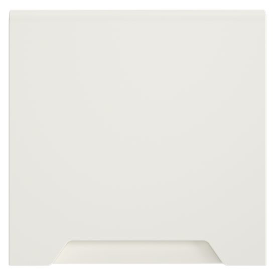 Накладка для розетки с заземлением, защитными шторками и крышкой, S70 (хлопок)