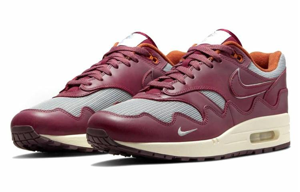 Кроссовки Patta X Nike Air Max 1 "Night Maroon"