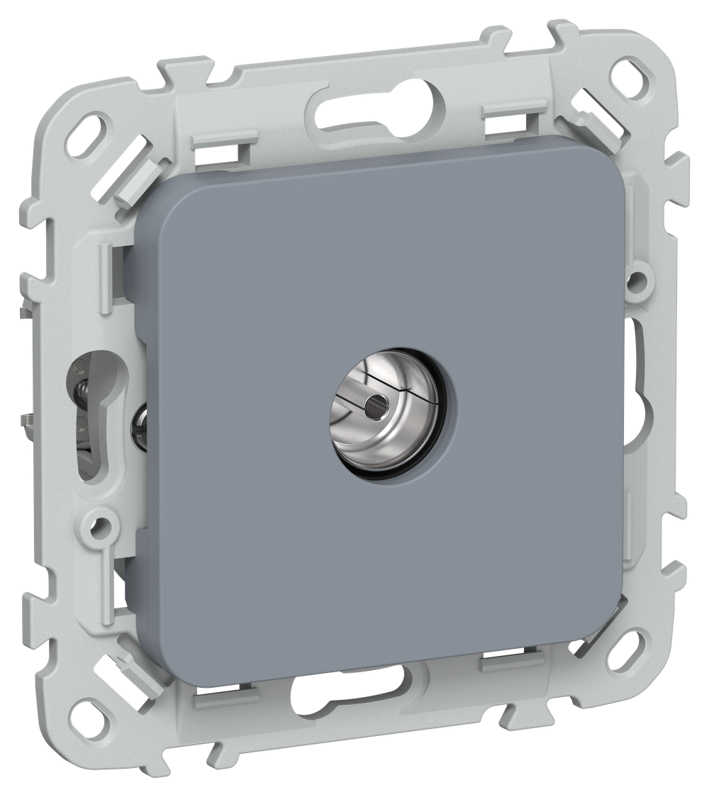 FLITE Розетка TV экранированная оконечная тип M РТВм-1-1-1-ФлМ маренго IEK