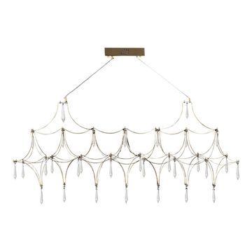 SL6603.203.17 Светильник подвесной ST-Luce Золотистый/Прозрачный LED 1*17W 4000K GRAVETTA