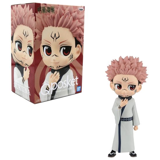 Фигурка Q Posket Jujutsu Kaisen Sukuna, 14 см / Фигурка по мотивам аниме "Магическая битва", Сукуна, 14 см