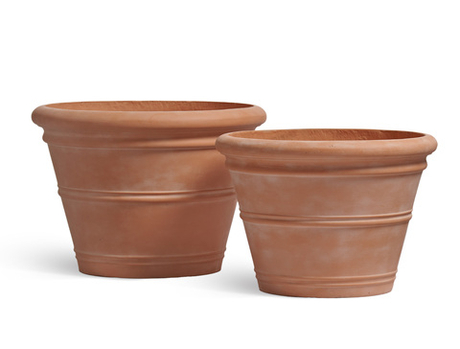 Кашпо TREEZ ERGO - Italica - Классический конус - Терракот