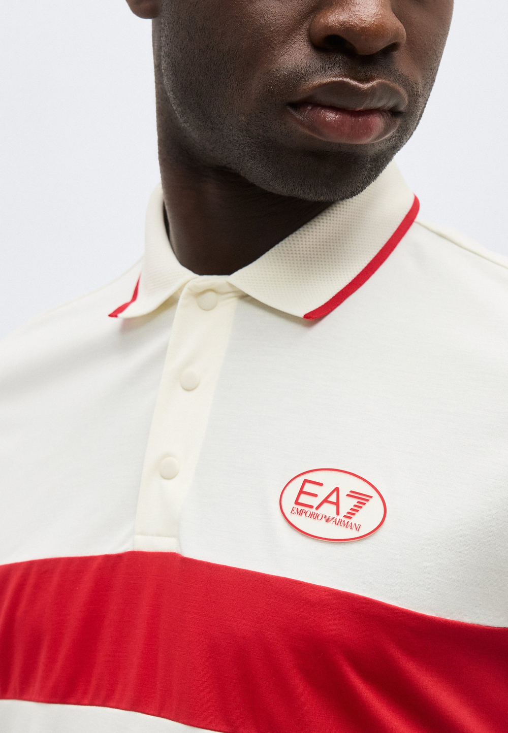 EA7 Emporio Armani GOLF PRO  - Футболка-поло - сахарный напиток/молоко