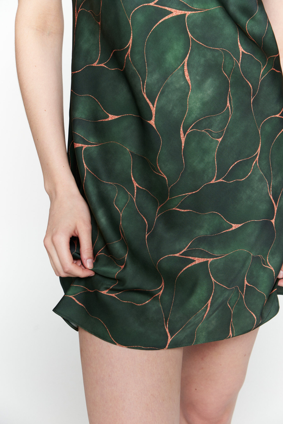 Шелковая комбинация тропики