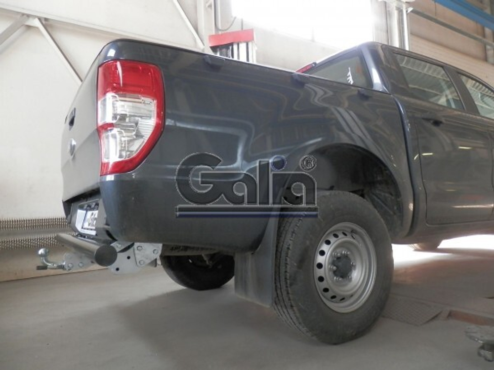 Фаркоп оцинкованный Galia F126A для Ford Ranger 2012-, Mazda BT50 2012-(паспорт и сертификат в комплекте)(без электрики)