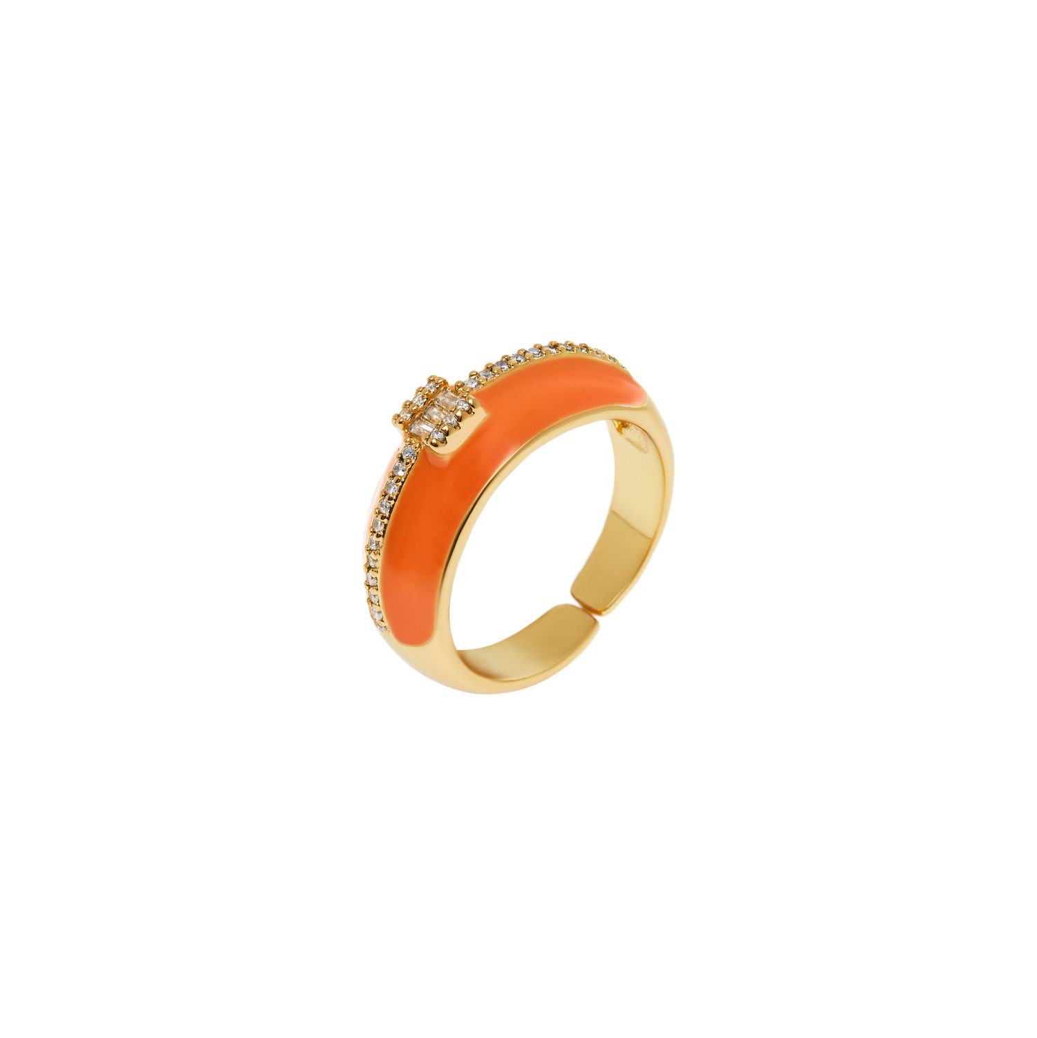 Кольцо Bright Spot Ring – Orange