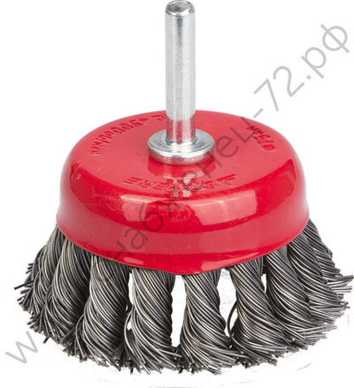 STAYER 75 мм, жгутированная стальная проволока, 0.5 мм, Щетка кистевая, PROFESSIONAL (35118-075)