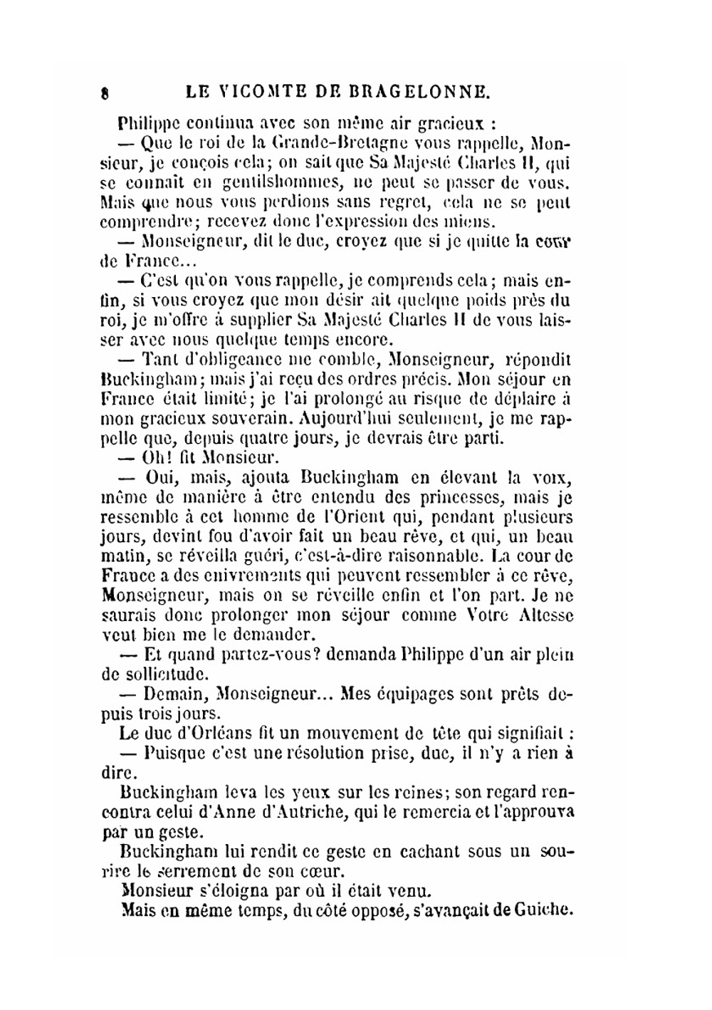 Le vicomte de Bragelonne. Volume 3 | Alexandre Dumas