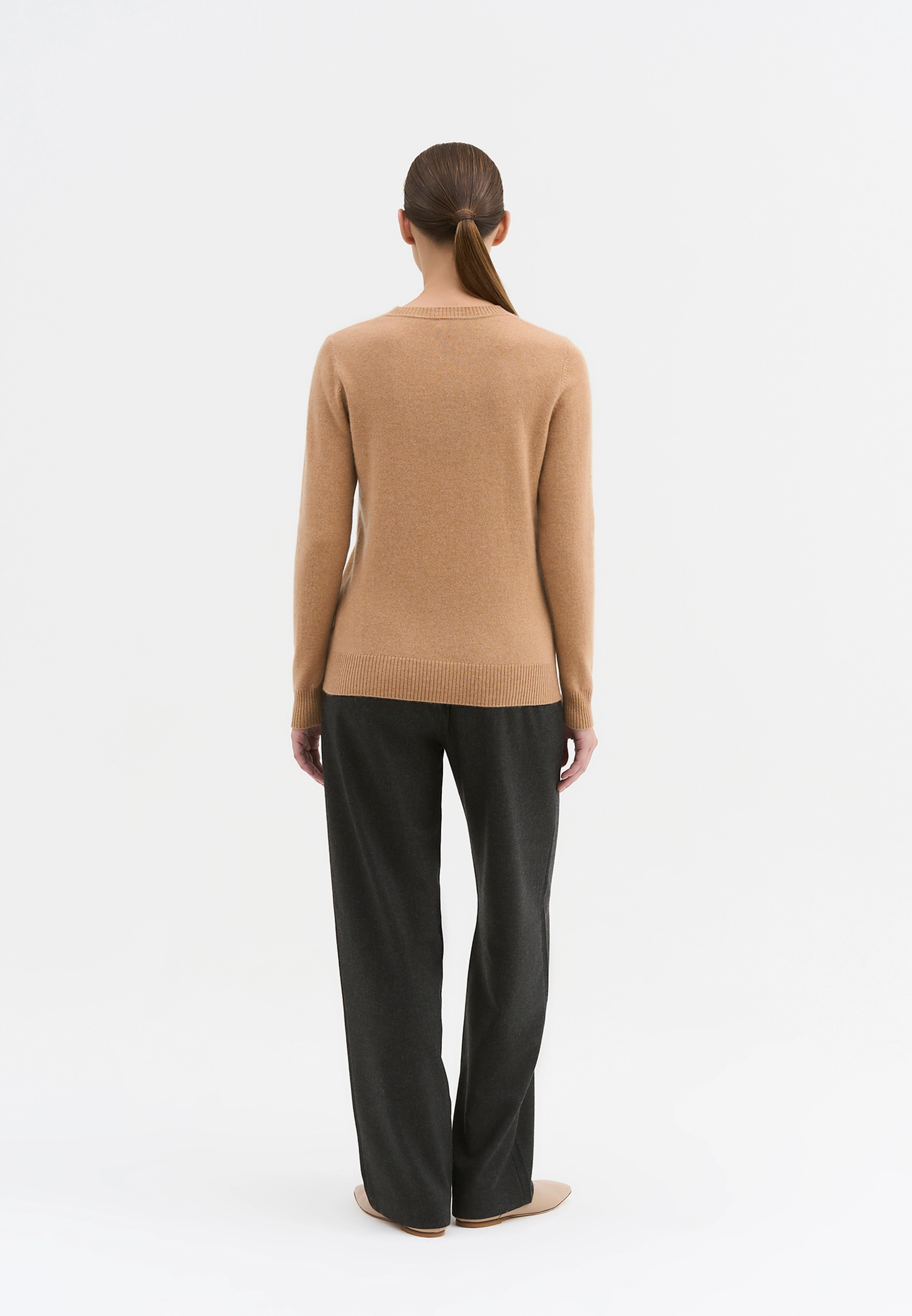 Кашемировый пуловер