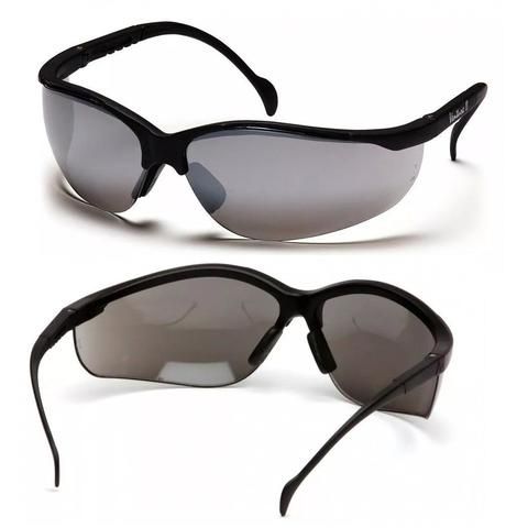 Очки Venture 2 RVGSB1870S, уд./прочный поликарбонат, ЗЕРКАЛЬНЫЕ защита от царапин (беруши 2шт)