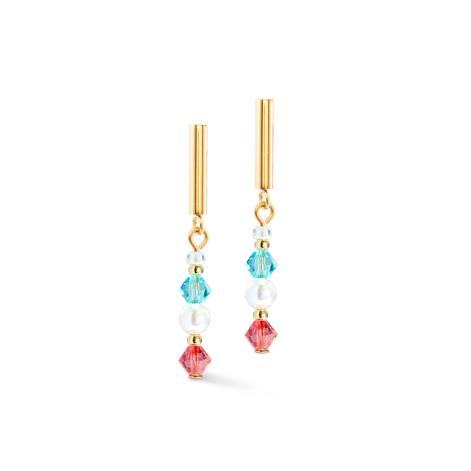 Серьги Coeur de Lion Multicolour 6022/21-1500