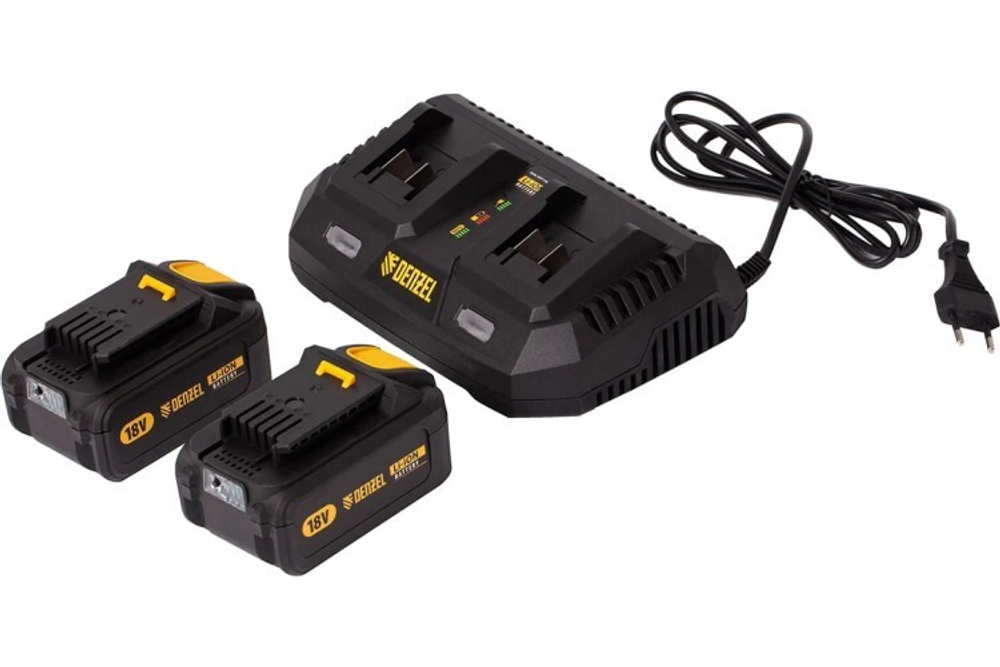 Ножницы-кусторез аккумуляторные Denzel RBC510-36, Li-ion поворотная ручка 59410