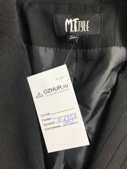 Жакет M.T.Style в полоску, маркировка 40, визуально на 46 размер