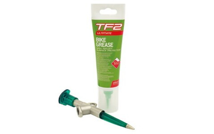 Смазка тефлоновая тюбик 150г + пистолет для нанесения BIKE GREASE WITH TEFLON Weldtite