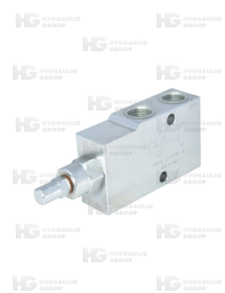 Тормозной клапан односторонний  VBCD 1/2&quot; SE/А