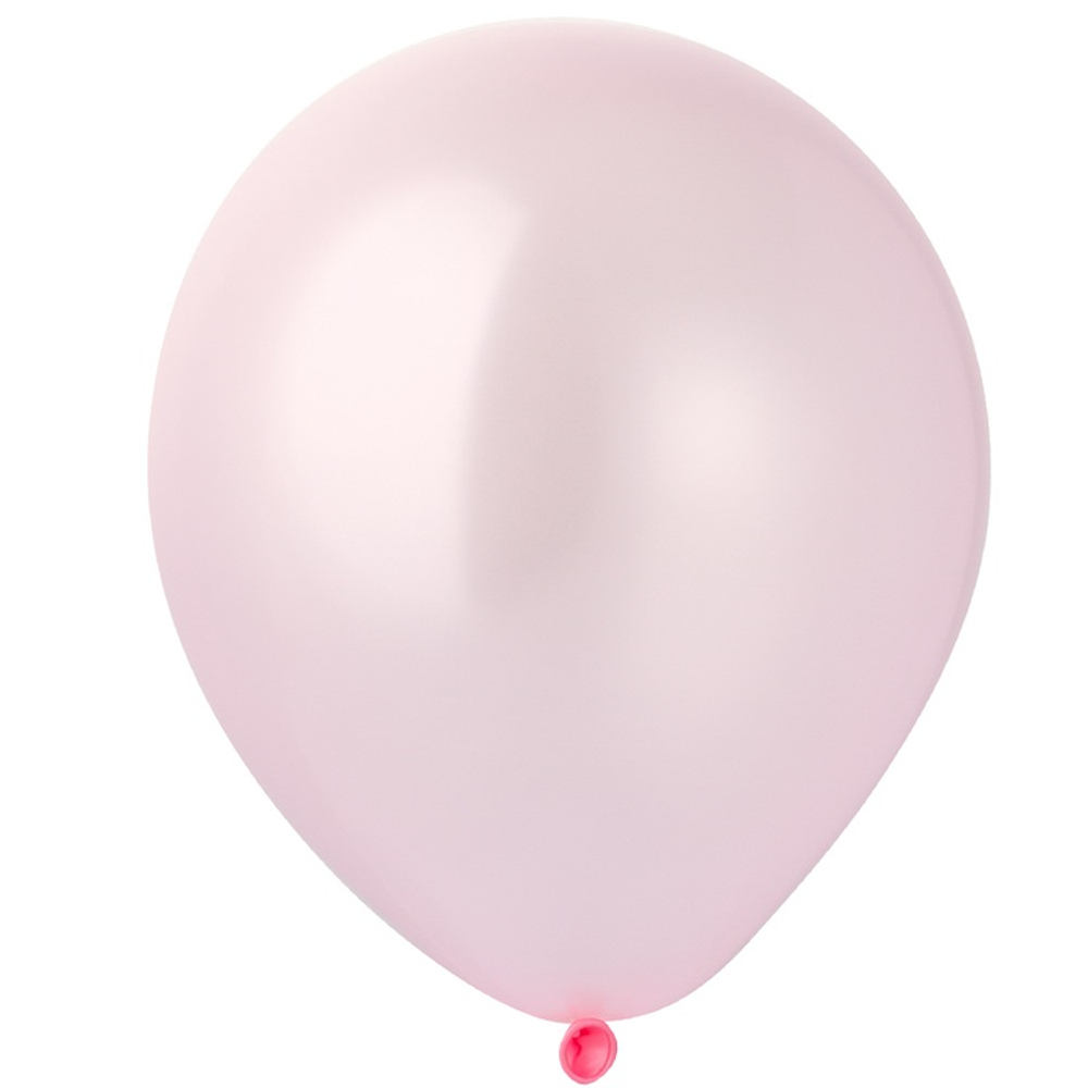 Шар латексный Металлик 25 см (Розовый)