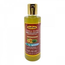 Травяной шампунь против перхоти Khadi India Ним и грецкий орех,  210 мл